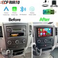 DAB+ 6+128GB 9" Für VW Crafter 2006-2011 Android 15 Autoradio Carplay Navi WIFI