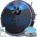 Lubluelu SL60D Saugroboter Wischfunktion Lasernavigation Staubsauger Gebraucht！