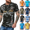 Herren T-Shirt | Sommershirt Batik Look | Verwaschen | Sailing Club 2879