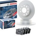 BOSCH Bremsenset Hinten Bremsscheiben Beläge Satz für VW Golf V Schrägheck (1K1)