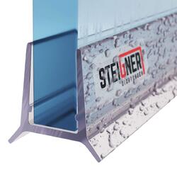 STEIGNER Duschdichtung, Glasstärke 5/6 mm, PVC Ersatzdichtung UK24STEIGNER Qualität für 5 bis 8mm Glas TOP-Kundenservice