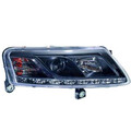 Design Xenon Scheinwerfer Set für Audi A6 C6 Typ 4F2 Bj. 04-08 klarglas/schwarz