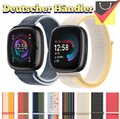 Nylon Sport Armband für Fitbit Versa 4 / 3 / Sense / Sense 2, Band,Watch Strap