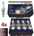4x Bosch Zündkerze 0241145525 A3 Q3 VW Golf 7 8 Passat Polo Kodiaq T-ROC T-Cross