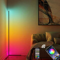 Smart 72 LED Stehlampe RGB Standleuchte mit Musik Modi/Timer/Bluetooth Ecklampe