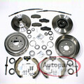 Bremsscheiben Beläge Radlager Bremsschläuche vorne hinten für VW Bus [T3]