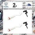 2x ORIGINAL® Ate Warnkontakt, Bremsbelagverschleiß Vorne, Hinten