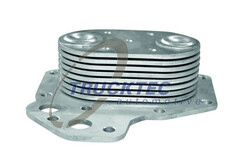 TRUCKTEC AUTOMOTIVE Ölkühler Motoröl passend für Mercedes-Benz Vario Kipper