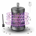 2-IN-1 Insektenvernichter Elektrisch für Innen - effektive Mückenlampe Akku