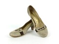 Peter Kaiser Damen Schuhe Pumps Gr 39 | UK 5,5 Highheels Echtleder beige (16342)