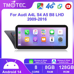 Für Audi A4/A5/B8/S4/S5 10.25" Android 14 8+128GB Autoradio GPS DSP TPMS CarPlay