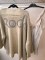 NEU DAMEN BILLI ÜBERGRÖSSE ROCK LANGER STRICK CARDIGAN PULLOVER OBERTEIL PASST 10–16