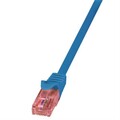 LogiLink Patchkabel Kat.6 U/UTP PrimeLine blau 3,00m ® # CQ2066U