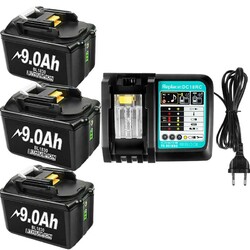18V 12Ah 8,0Ah 6,0Ah 3,0Ah Akku Für Makita BL1850 BL1830 BL1860B / Ladegerät