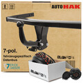 Für VW Golf 6 Variant 09- AJ5 Auto Hak Anhängerkupplung starr & 7poliger E-Satz