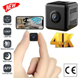 Mini WLAN Kamera Wireless IP Wifi Camera 1080P HD Überwachungkamera Live Cam Neu