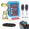 12V Doppelte Auto Batterie Trennschalter Stromschalter mit 2x Fernbedienung DE
