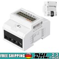 Stromzähler Drehstromzähler DIN Hutschiene AC 100A LCD 3-Phasen Kalibriert 230V