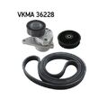 1x Keilrippenriemensatz SKF VKMA 36228 passend für ISUZU OPEL RENAULT VOLVO