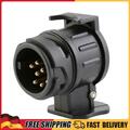 13- bis 7-poliger Anhängerstecker-Adapter, wasserdichter Mini-Steckdosen-Adapter