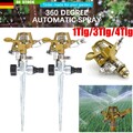 4 Tlg Rasensprenger Impulsregner Sprinkler Regner Kreisregner Bewässerung Garten
