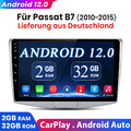 10.1" Android 12 Autoradio für VW Magotan Passat CC B6 B7 CarPlay GPS Navi DAB+