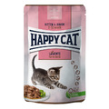 Happy Cat Pouches Kitten & Junior Land Ente 48 x 85g (14,68€/kg)