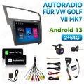 10.1'' Android 13 Autoradio CarPlay 64GB GPS Navi für VW Golf VII MK7 2012-2017