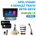 Android 13 für Opel Vivaro A Renault Trafic 2010-2014 Autoradio Carplay 2+64G