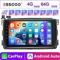 Für Smart Fortwo 451 2005-2010 4+64G GPS Navigation Android 14 Autoradio Carplay