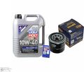 INSPEKTIONSKIT FILTER LIQUI MOLY ÖL 5L 10W-40 für Suzuki SJ 413 OS 1.3 1.0 ET