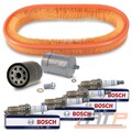 INSPEKTIONS-KIT INSPEKTIONSPAKET FILTER-SATZ+4 BOSCH KERZEN "D" FÜR MERCEDES