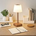 Tischleuchte Nachttischlampe Wohnzimmerleuchte LED Akku CCT USB Touch dimmbar