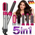Haartrockner Curling Föhnbürste Lockenstab Hairstyler Rundbürste Heißluft 5 in 1