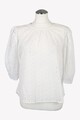 Maje Damen Oberteil Gr. 36 (1) Weiß NEU Baumwolle Oberteil Bluse Blouse Top