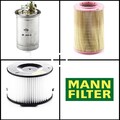 Mann-Filter Filterset, Inspektionspaket für VW POLO II PASSAT B3/B4 Variant
