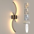32W LED Wandlampe Dimmbar mit Fernbedienung Moderne 80cm Wandleuchte Korridor DE
