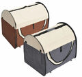 PawHut Hundebox faltbare Hundetransportbox Transportbox Tier 2 Farben 5 Größen