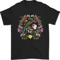 Herren-T-Shirt A Bird and Flower Kranz 100 % Baumwolle