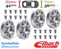 Pro-Spacer Spurplatten 36mm, 42mm/Achse u.a.: Porsche Cayenne 92A Bj. 2010-2025