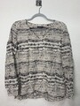 Damen - Bluse - MARC O´POLO - beige - schwarz - gepunktet - Gr. 38 - #B2