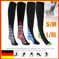 Sport Kompressionssocken Kompressionsstrümpfe Stützstrümpfe Damen Herren DE