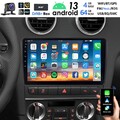 Autoradio DAB+ 4+64G Android 13 Carplay GPS WIFI RDS BT Für Audi A3 S3 RS3 8V 8P