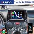 Für Fiat Panda 2003-2012 Apple Carplay Autoradio GPS NAVI BT Android14 2+64G KAM