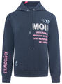 ZWILLINGSHERZ♥ Hoodie Kapuzensweatshirt Sweater MOIN Dunkelblau Gr. M L XL