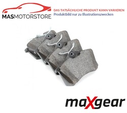 SATZ BREMSBELÄGE BREMSKLÖTZE HINTEN MAXGEAR 19-3927 A FÜR AUDI 80 B4,8C5