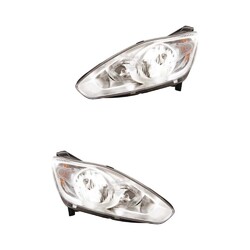 Scheinwerfer Set links & rechts Halogen H7/ H1 glasklar für Ford Grand C-Max II