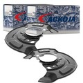 2x ACKOJA SPRITZBLECHE BREMSSCHEIBEN VORNE LINKS+RECHTS passend für TOYOTA YARIS