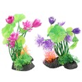  2 Pcs Aquatische Dekoration Gefälschte Pflanzen Für Aquarium Aquariendekoration