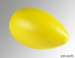 runninGegg gelb Spielei Spielball Hunde Spielzeug 27cm x 17cm 